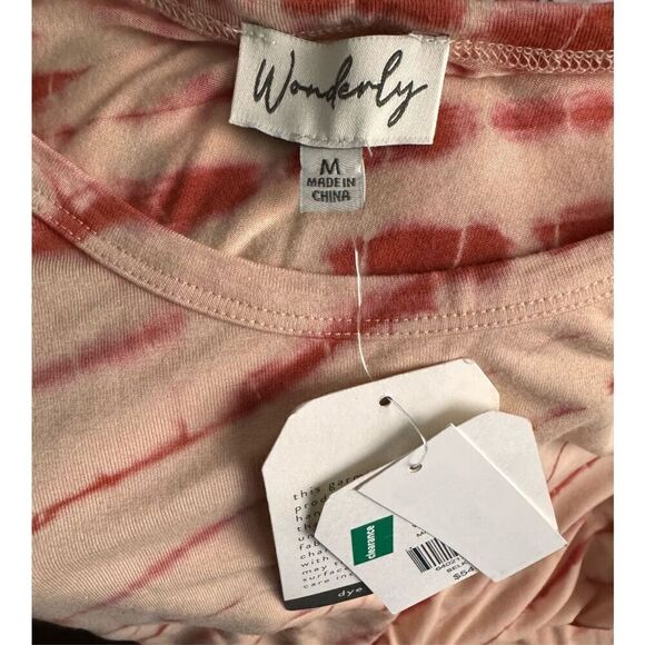 NWT. Wonderly Tie Dye Sleeveless Dress, size M - Picture 9 of 9